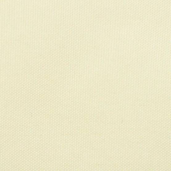 Helloshop26 - Voile toile d'ombrage parasol tissu oxford rectangulaire 3 x 5 m crème - Imagen 3