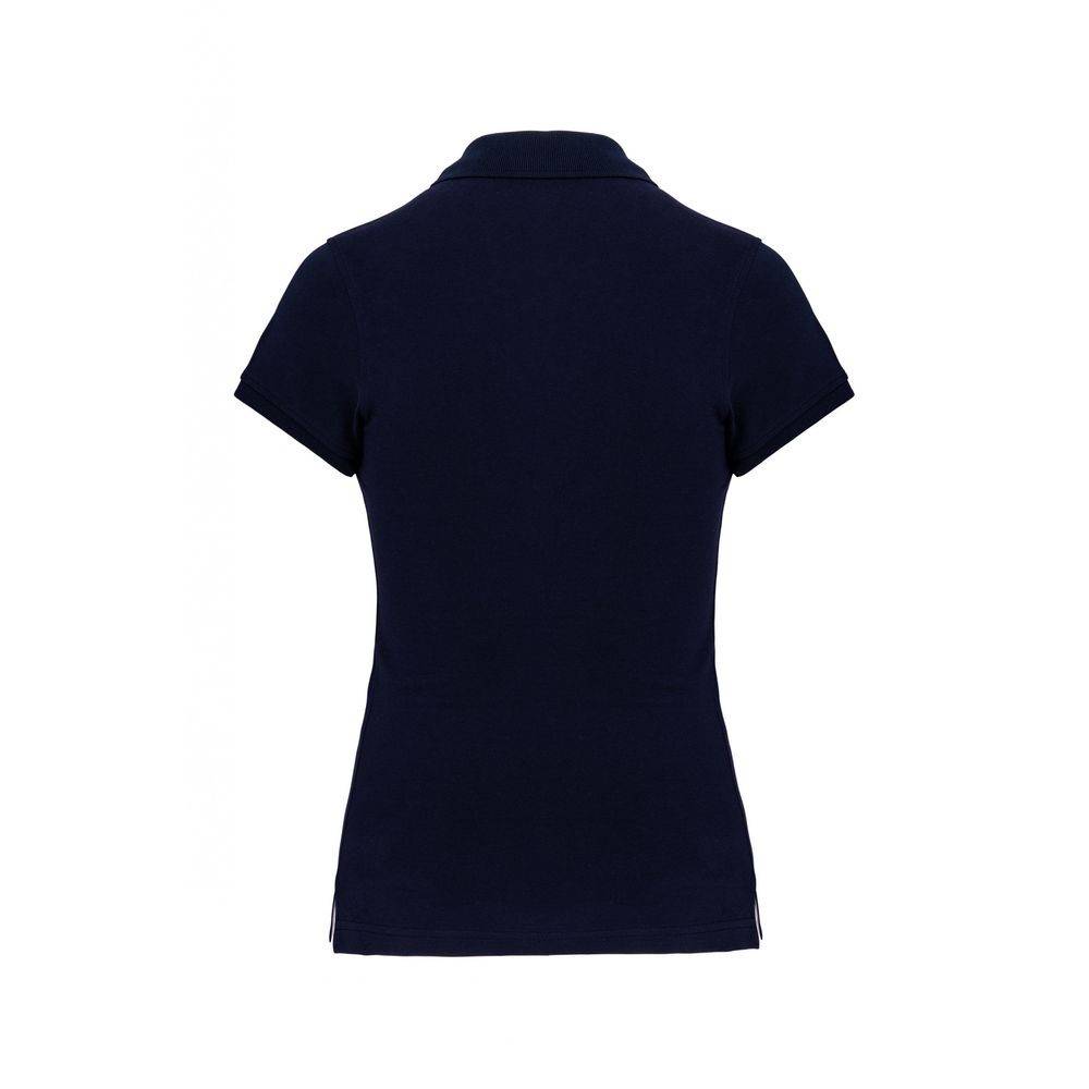 Polo de travail femme Kariban 100% coton Bleu Marine 3XL - Image 2