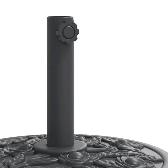 Maison Chic - Base de Parasol - Support de Parasol avec roues pour mâts Ø38 / 48 mm 27 kg rond - Image 7