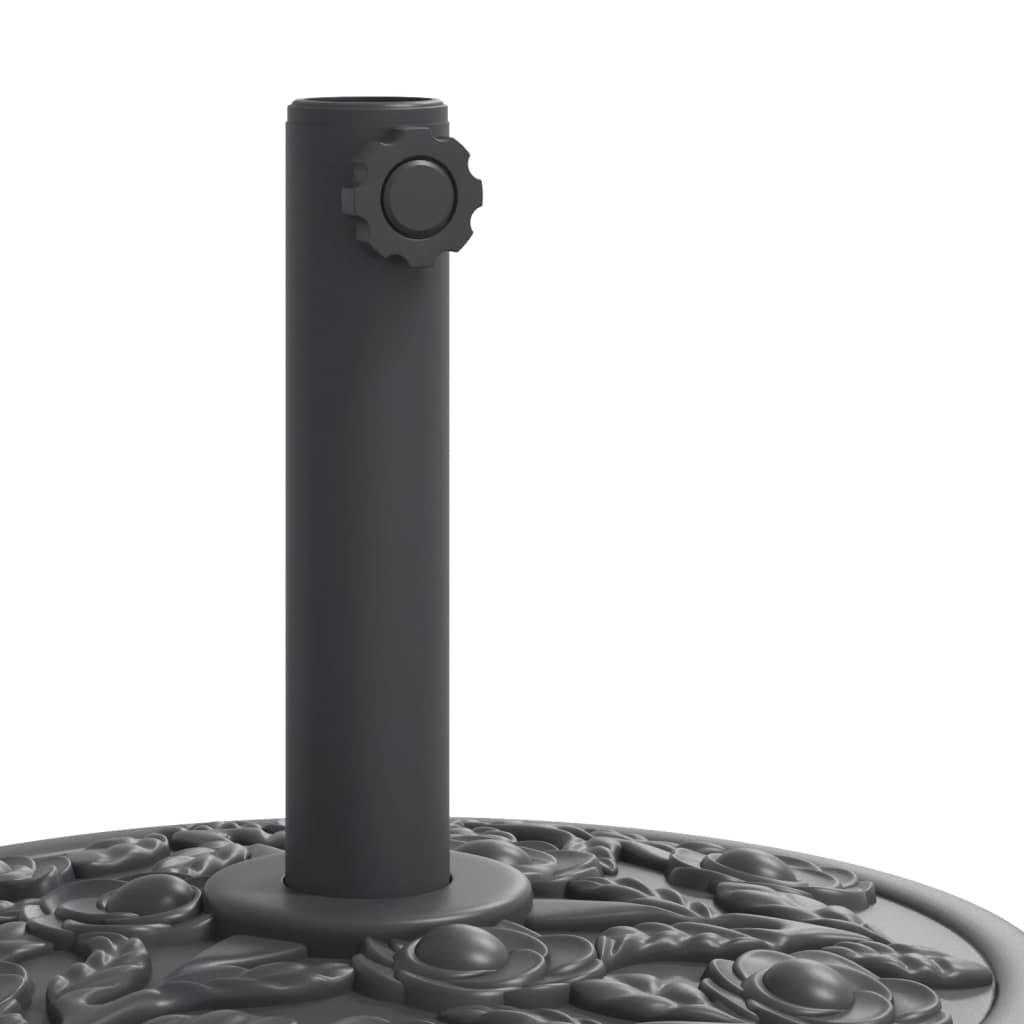 Maison Chic - Base de Parasol - Support de Parasol avec roues pour mâts Ø38 / 48 mm 27 kg rond - Image 7