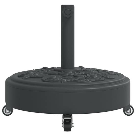 Maison Chic - Base de Parasol - Support de Parasol avec roues pour mâts Ø38 / 48 mm 27 kg rond - Image 4