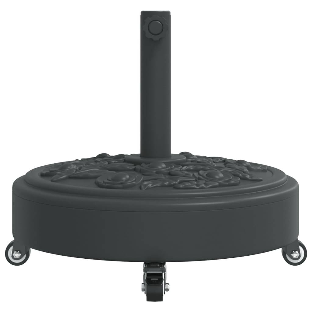 Maison Chic - Base de Parasol - Support de Parasol avec roues pour mâts Ø38 / 48 mm 27 kg rond - Image 4