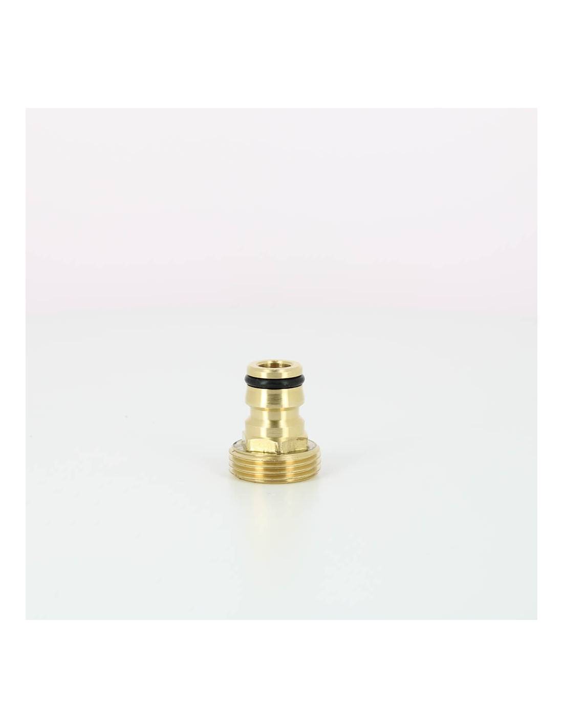 Nez de robinet laiton Mâle 3/4'' - embout rapide 15 mm - Image 4