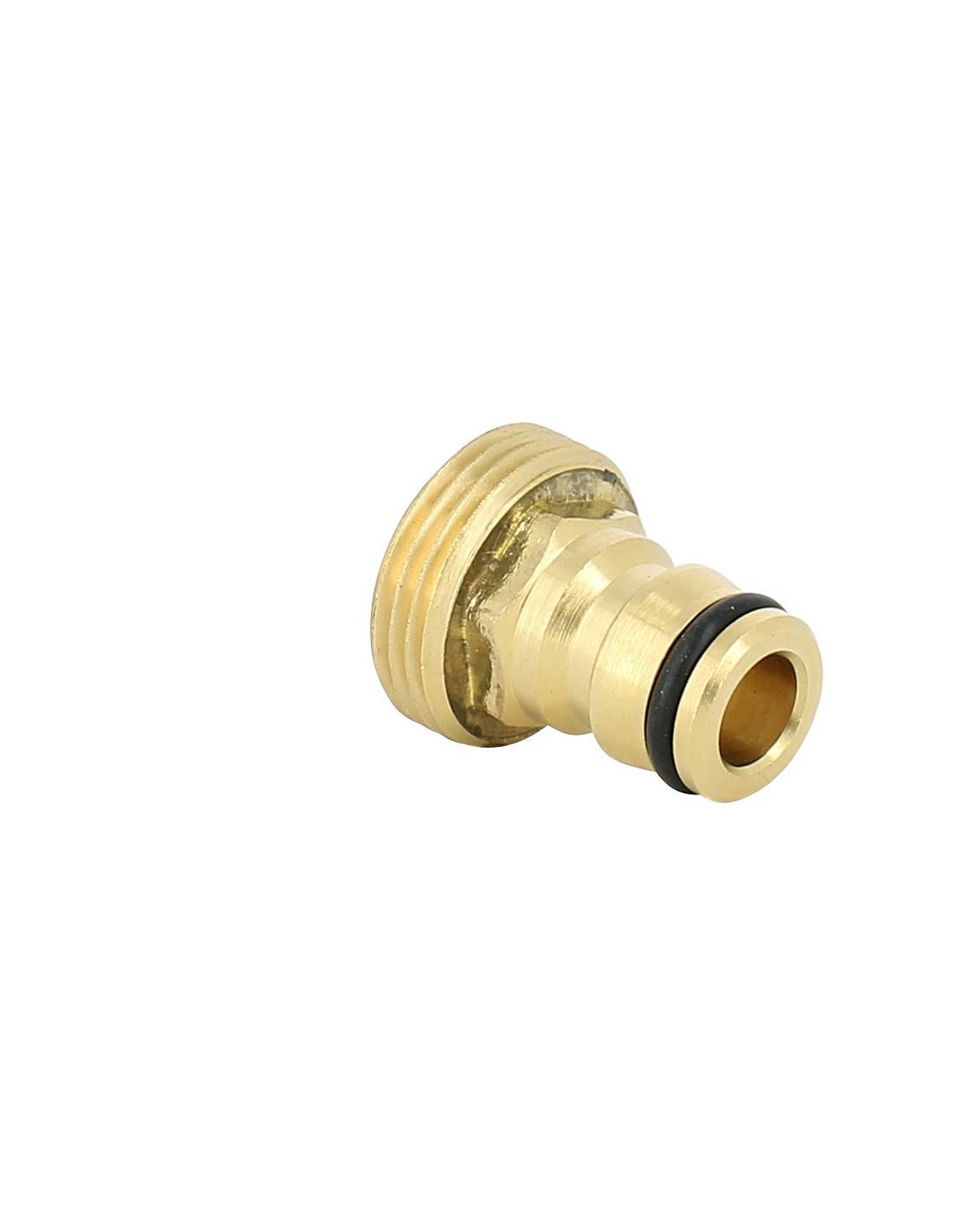 Nez de robinet laiton Mâle 3/4'' - embout rapide 15 mm - Image 1