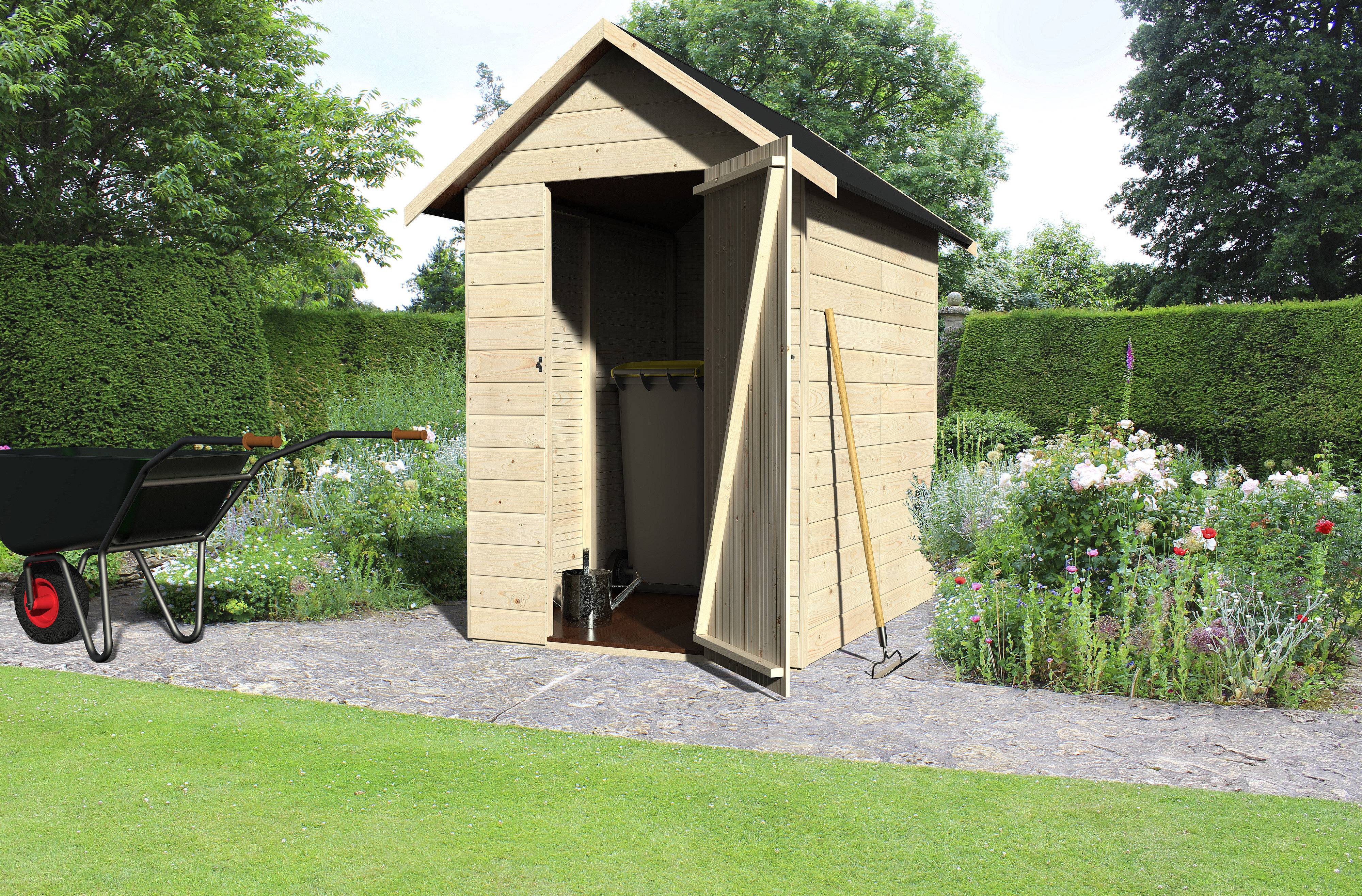 Decor et Jardin - Abri Jardin Bois "ambeal" - 1.98 M² - 1.22 X 1.62 X 2 M - 12 Mm -decor Et Jardin - Imagen 2