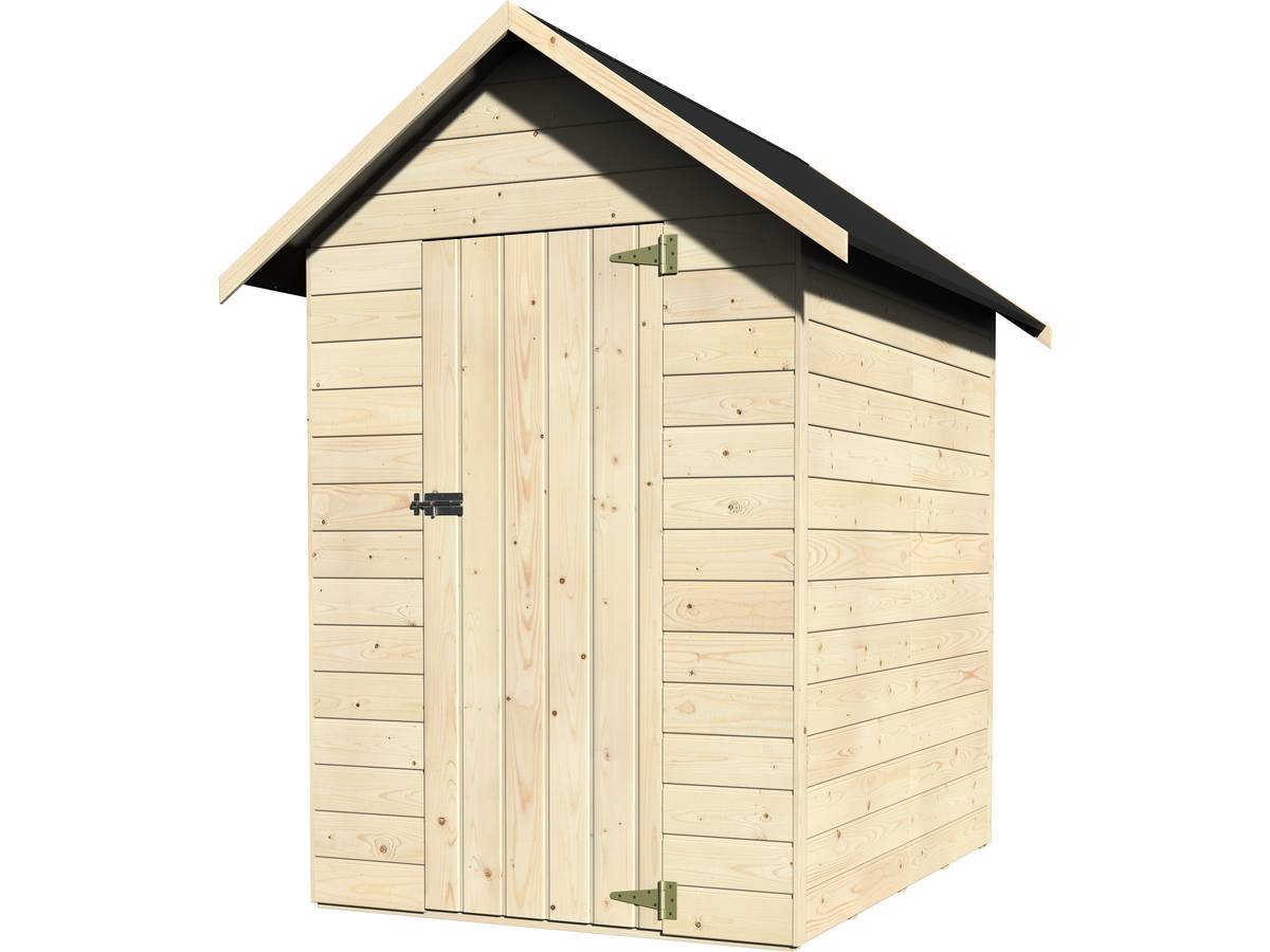 Decor et Jardin - Abri Jardin Bois "ambeal" - 1.98 M² - 1.22 X 1.62 X 2 M - 12 Mm -decor Et Jardin - Imagen 1