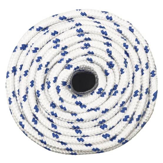 Corde de bateau Blanc 14 mm 100 m Polypropylène Maison Chic - Image 3