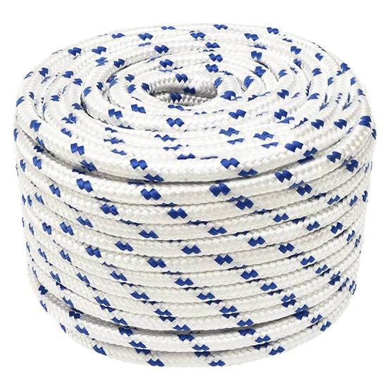 Corde de bateau Blanc 14 mm 100 m Polypropylène Maison Chic - Image 1