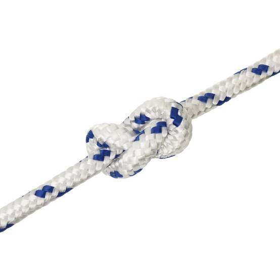 Corde de bateau Blanc 14 mm 100 m Polypropylène Maison Chic - Image 5