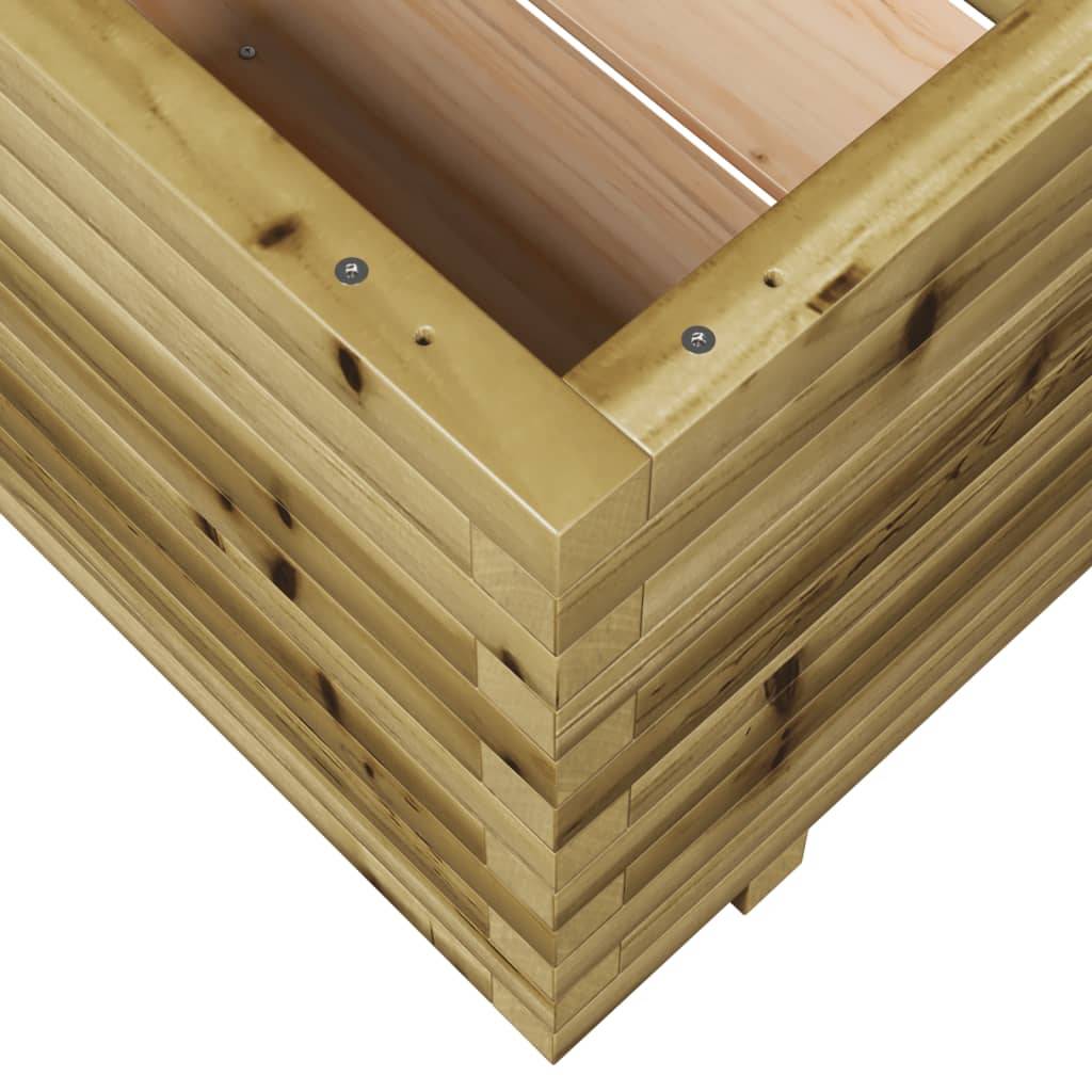 Maison Chic - Jardinière, Bac à fleurs, Pot de fleurs 90x60x49,5 cm bois de pin imprégné - Imagen 8
