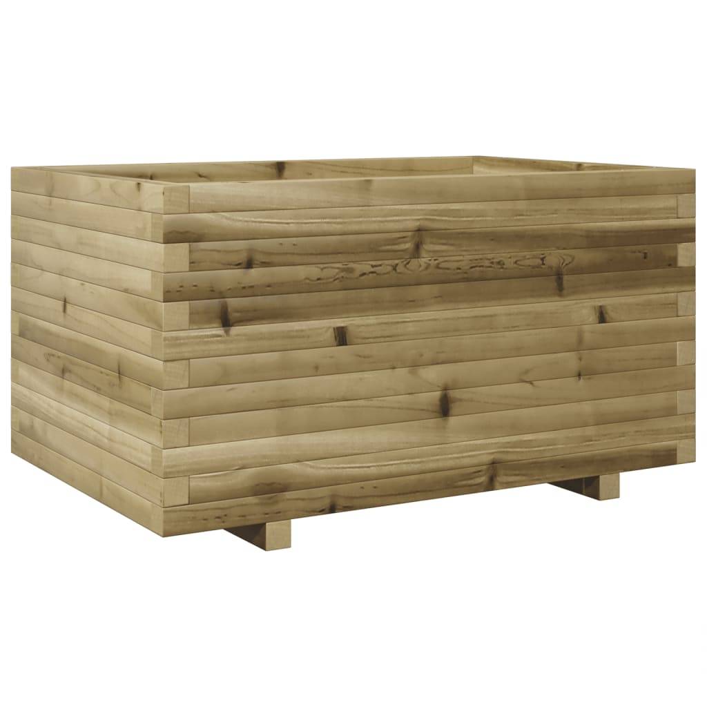 Maison Chic - Jardinière, Bac à fleurs, Pot de fleurs 90x60x49,5 cm bois de pin imprégné - Imagen 1