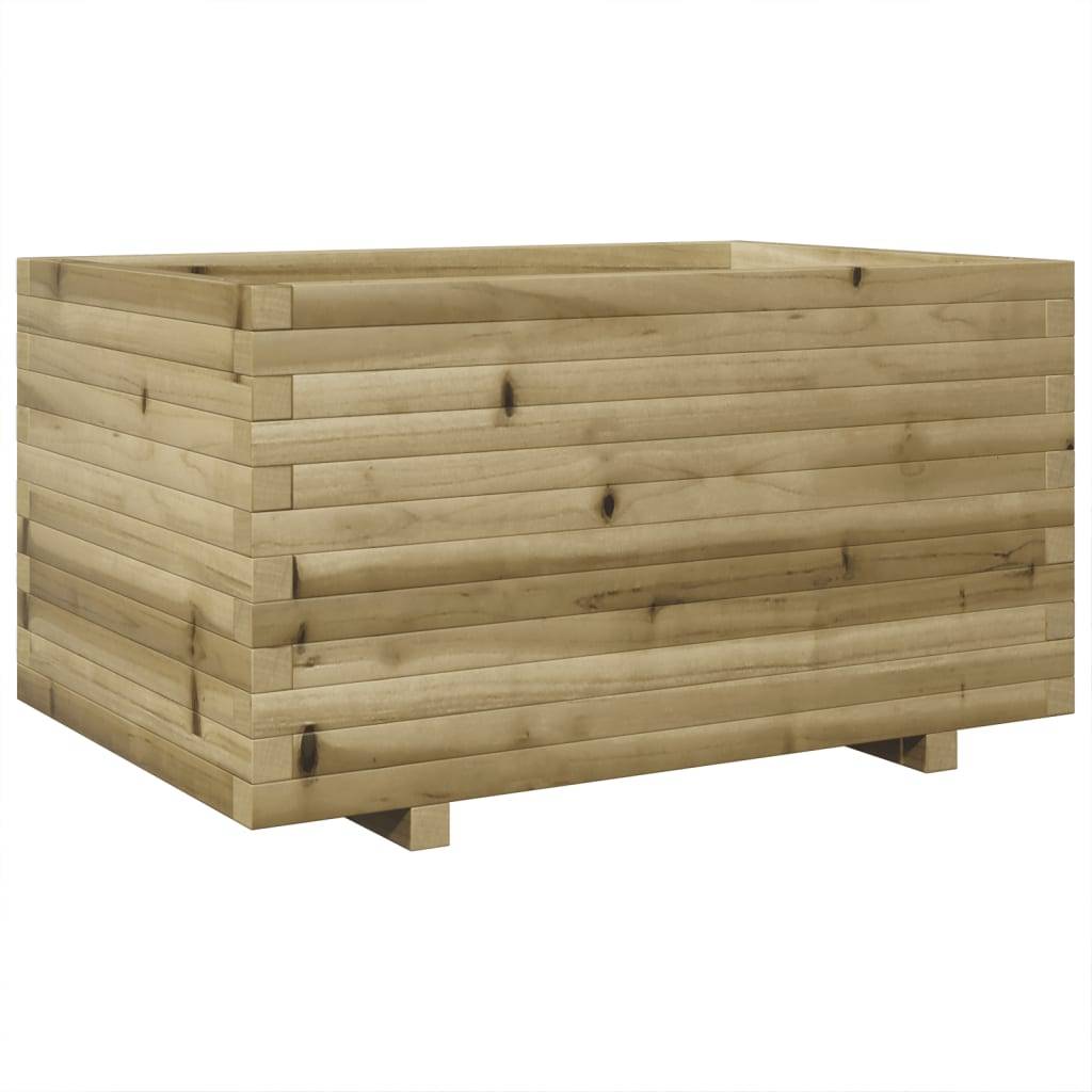 Maison Chic - Jardinière, Bac à fleurs, Pot de fleurs 90x60x49,5 cm bois de pin imprégné - Imagen 7
