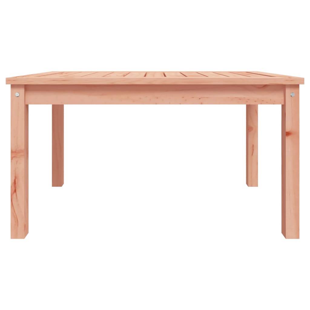 Table de jardin bois massif douglas 82,5 x 50,5 x 45 cm, Poids :6.35kg - PANGIVO - Image 5