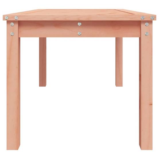 Table de jardin bois massif douglas 82,5 x 50,5 x 45 cm, Poids :6.35kg - PANGIVO - Image 6