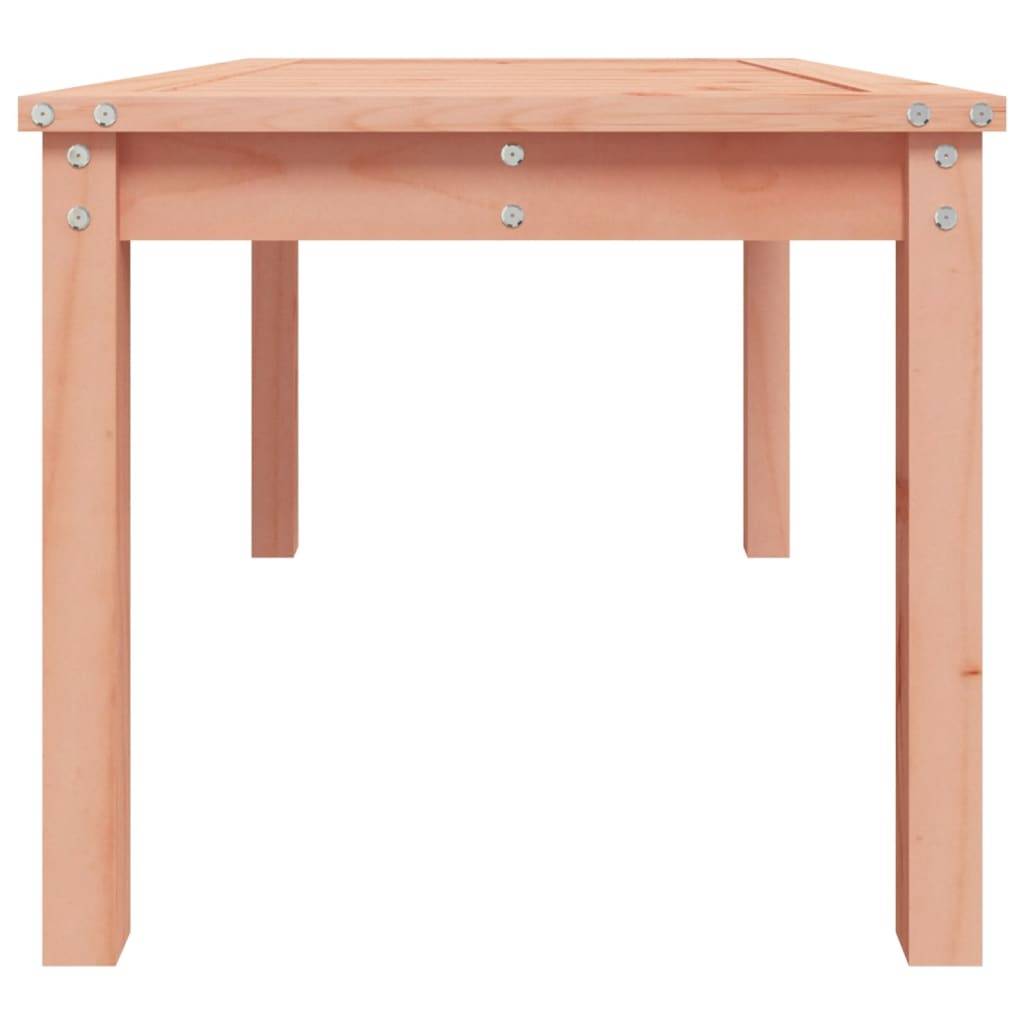 Table de jardin bois massif douglas 82,5 x 50,5 x 45 cm, Poids :6.35kg - PANGIVO - Image 6
