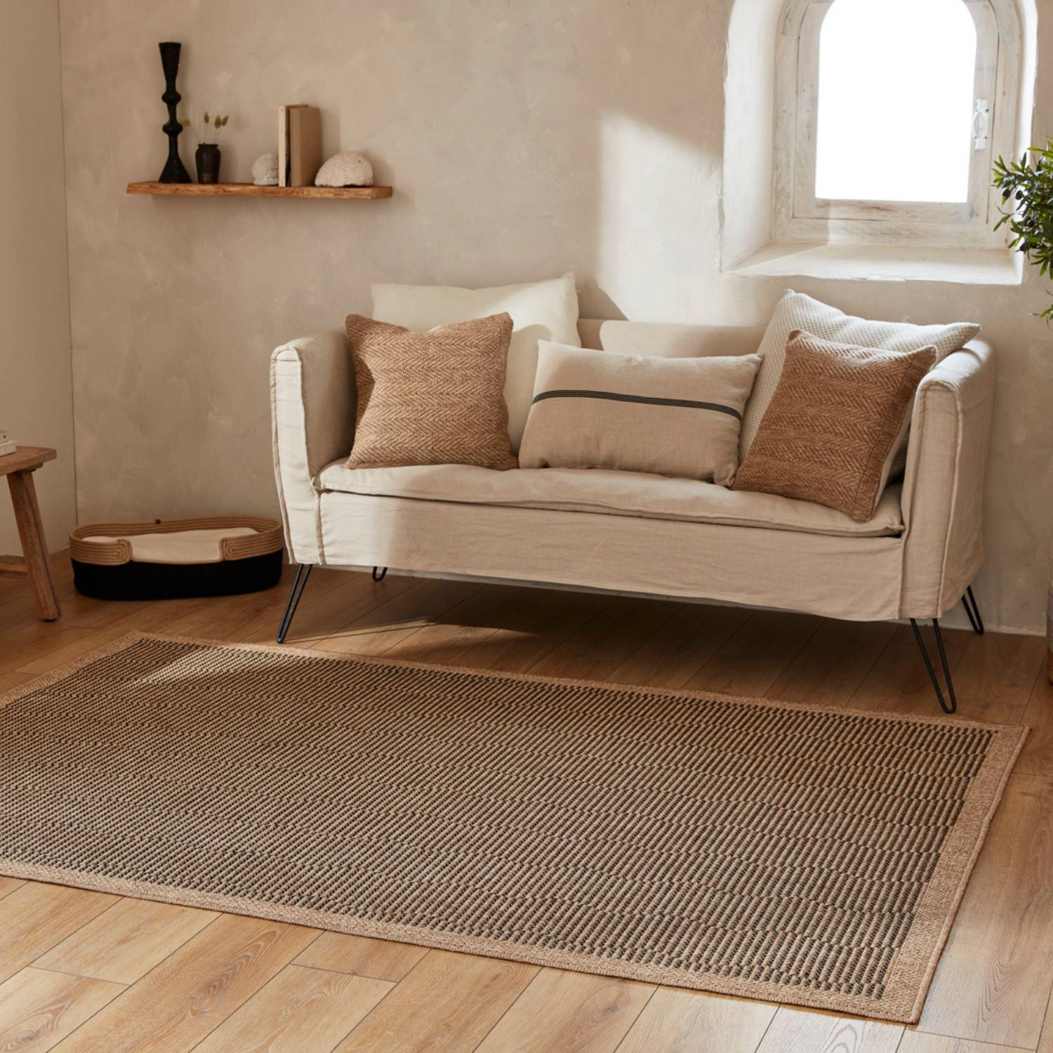 Autre - Tapis intérieur et extérieur naturel 120x170cm - Imagen 3
