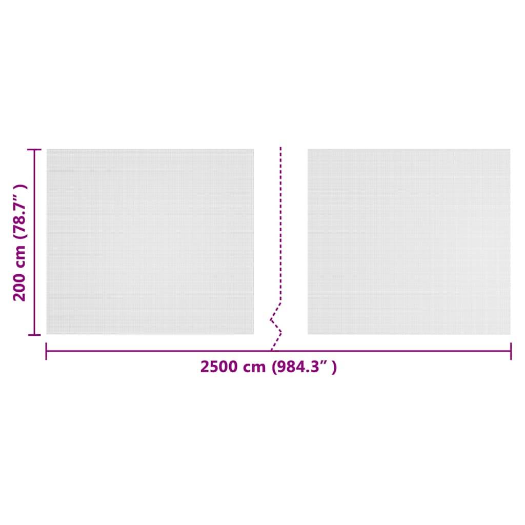 PANGIVO - Filet anti-insectes polyéthylène blanc 2500 x 200 cm - PANGIVO - Image 6