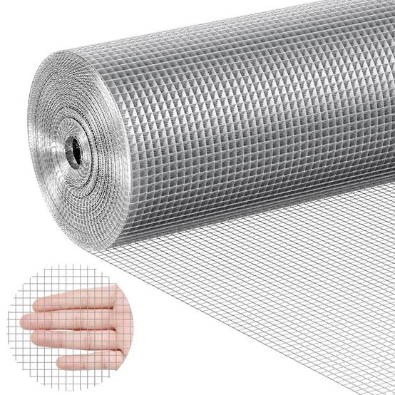 Vevor - VEVOR Grillage soudé galvanisé 1220mmx1524 cm, maille 6,35mm, calibre 23, clôture jardin, cages lapins. - Image 1