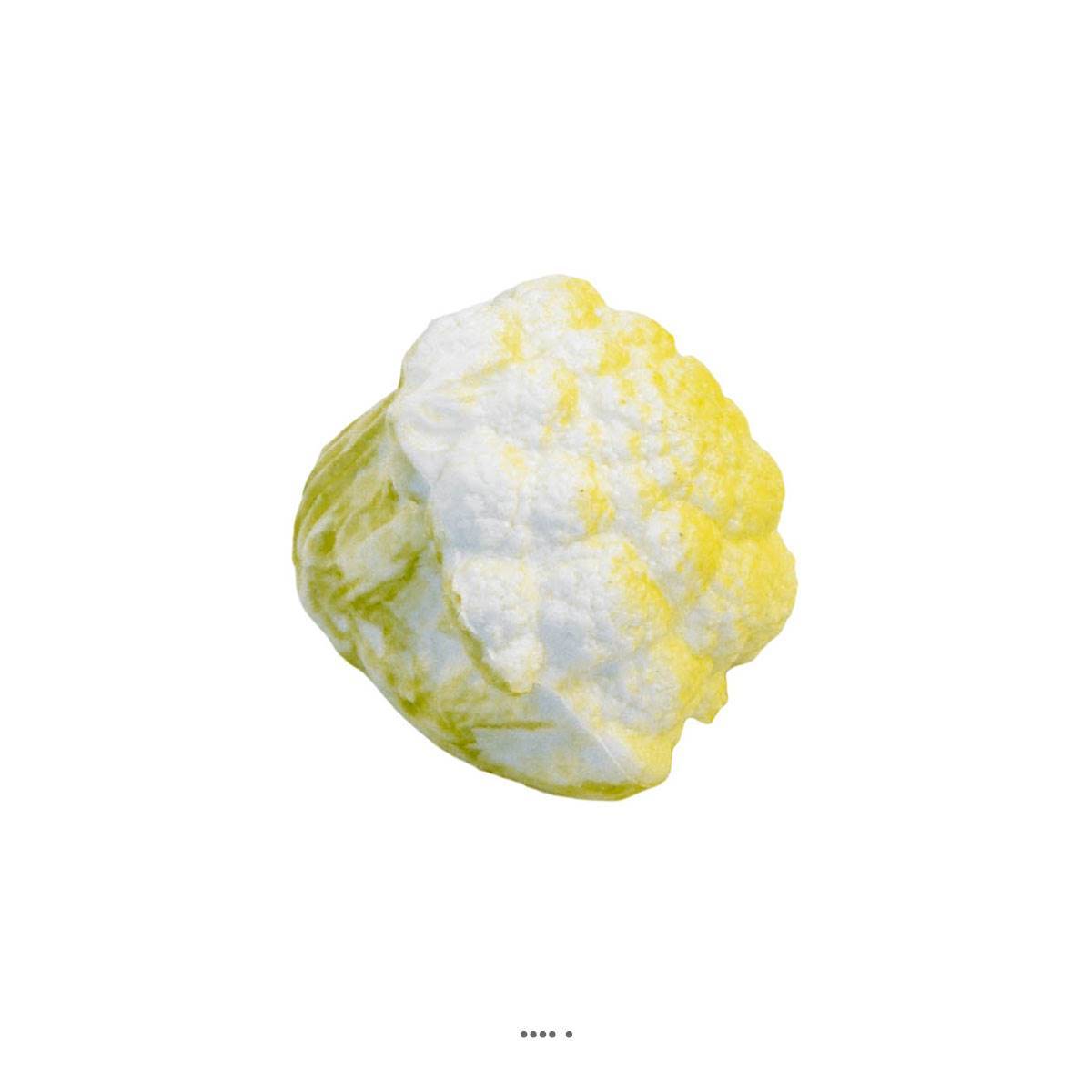 Artificielles - Choux-fleur artificiel en Plastique soufflé L 120x130 mm - Imagen 1