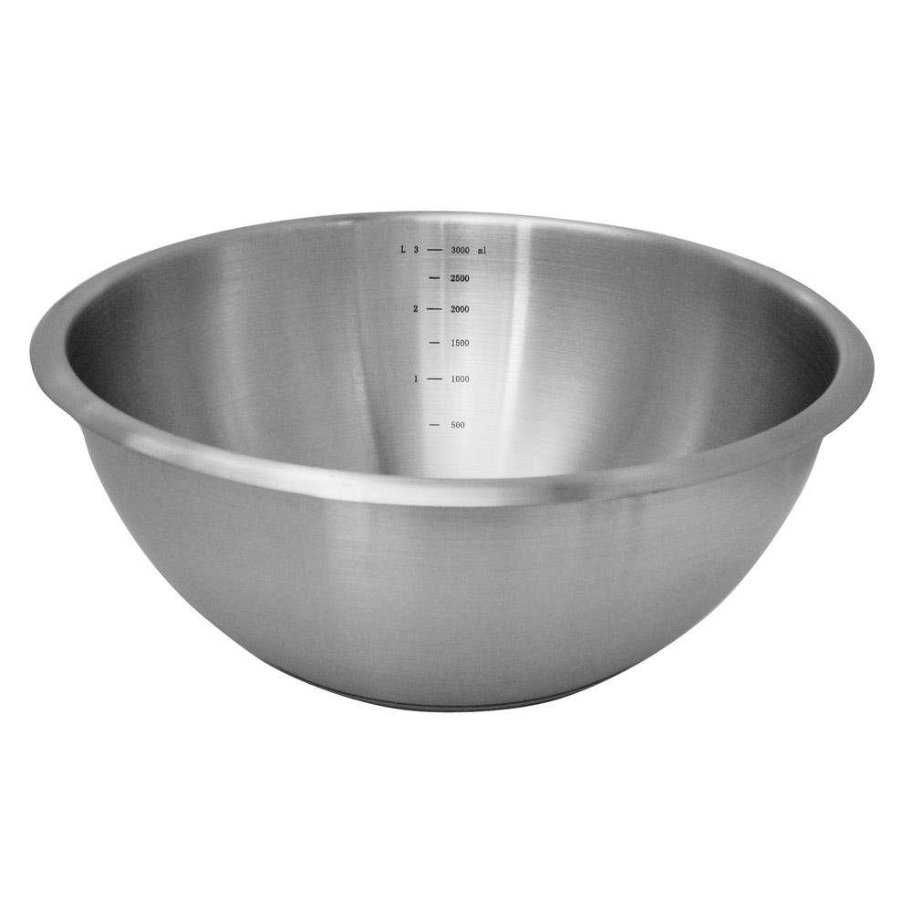 Cul de poule inox 24 cm fond en silicone