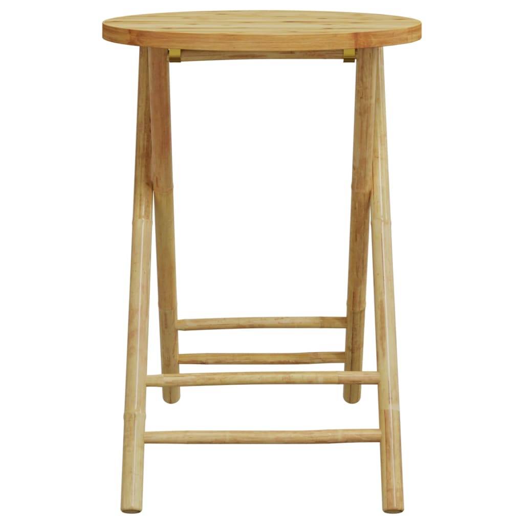 Vidaxl - Ensemble de bistro 3 pcs bambou vidaXL 3278534 - Image 7