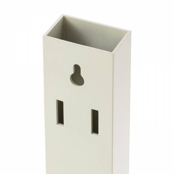 Lotti - Support Mural pour branche lumineuse aluminium blanc Lotti - Imagen 4