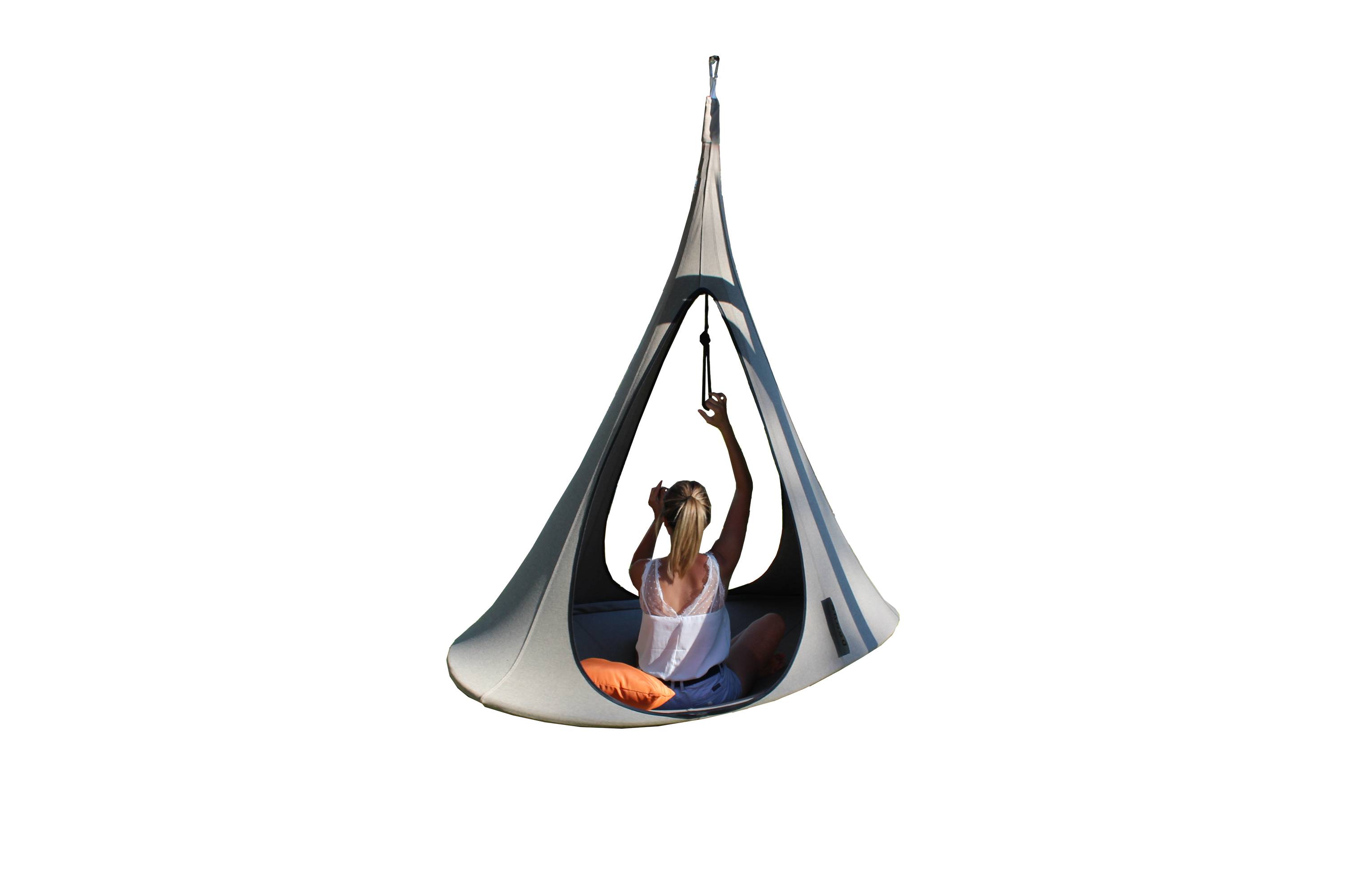 Couleurs du monde - Tente de hamac suspendue double ouverture -  Toile uniquement - Imagen 5