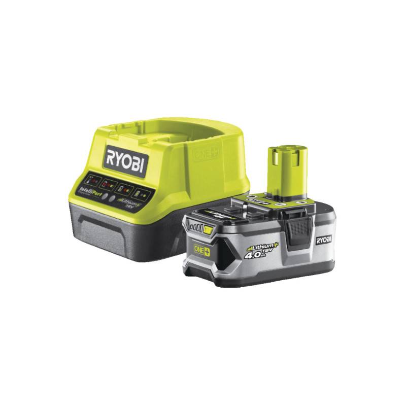 Ryobi - Batterie RYOBI 18V Lithium-ion One+ 4.0 Ah - 1 chargeur rapide RC18120-140G