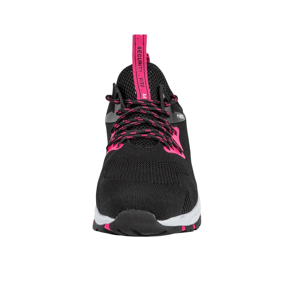 Vito - Chaussures de sécurité Femme Taille 36 S1P SRA Rose légère Fibre Aramide Coque Composite PINK VITO - Imagen 5