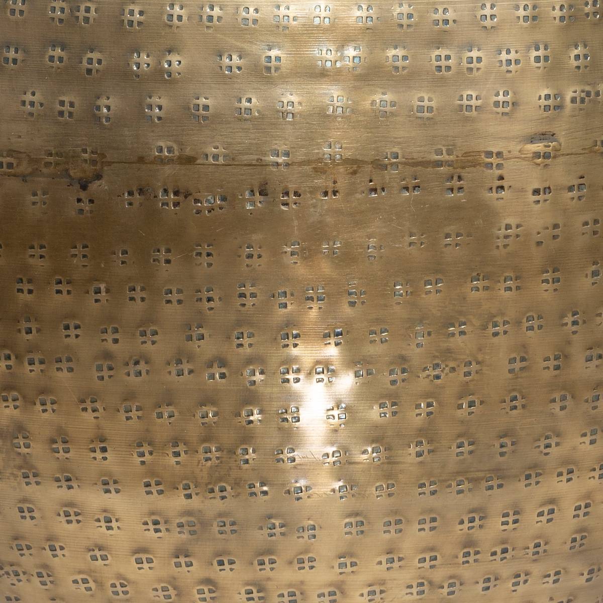 Atmosphera - Vase "Oasis" métal martelé doré H40cm - Atmosphera Créateur d'intérieur - Imagen 3