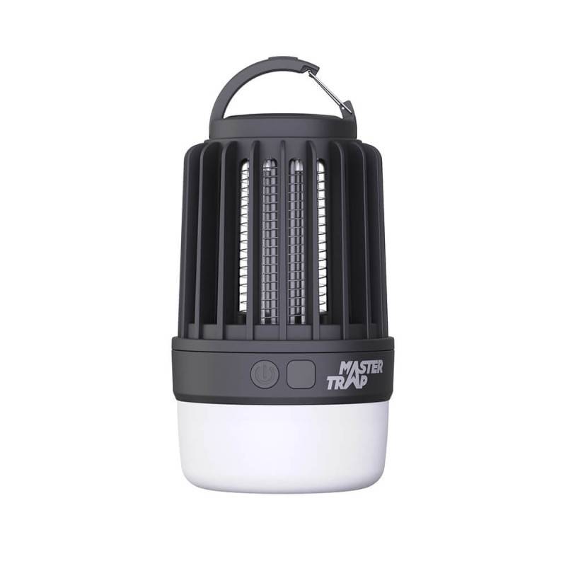 Lampe anti moustique UV rechargeable – MASTER TRAP BY FAVEX - Piège insectes électrique – intérieur extérieur – USB – 25 m² - Image 1