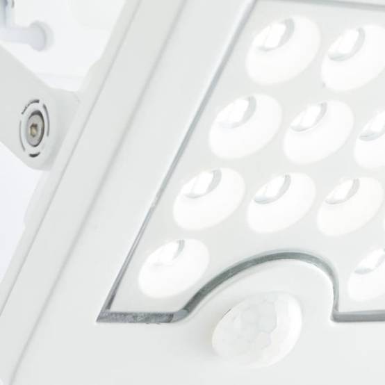 Brilliant - Applique extérieure - BRILLIANT - LUTON - LED et solaire - Détecteur de mouvement - Plastique et métal - 4 W - Blanc - Image 6