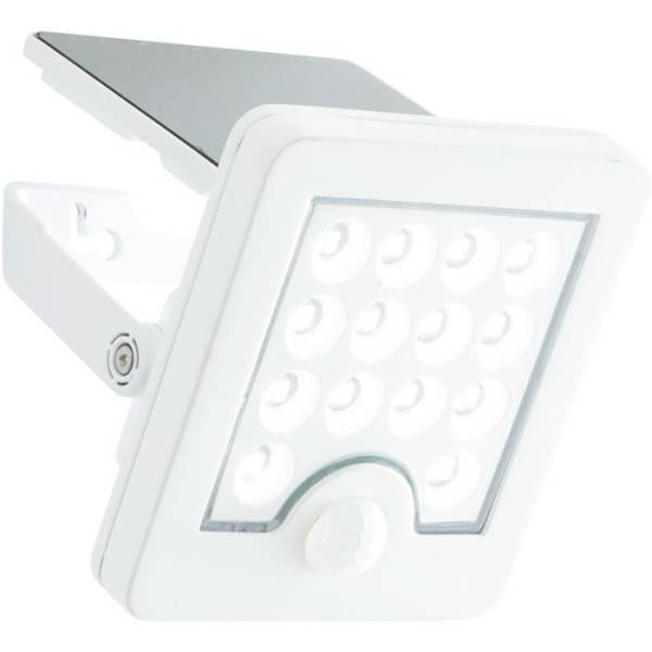 Brilliant - Applique extérieure - BRILLIANT - LUTON - LED et solaire - Détecteur de mouvement - Plastique et métal - 4 W - Blanc - Image 1