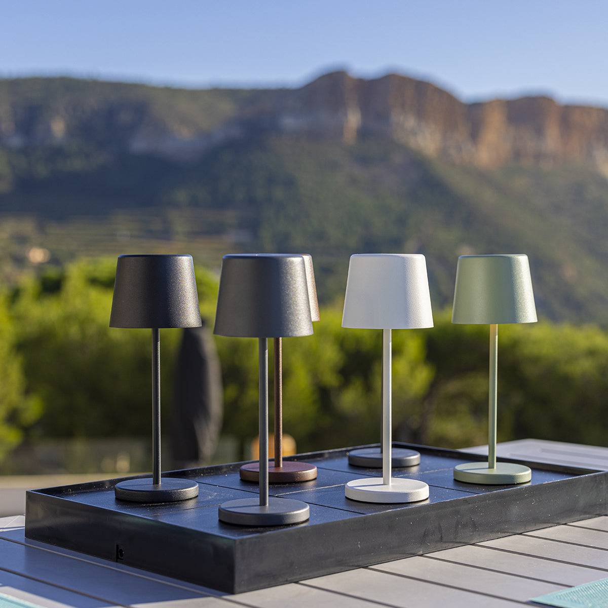 Lumisky - Base de chargement induction KELLY PLATE pour 6 lampes KELLY, SOPHIA, RUBY - Imagen 2