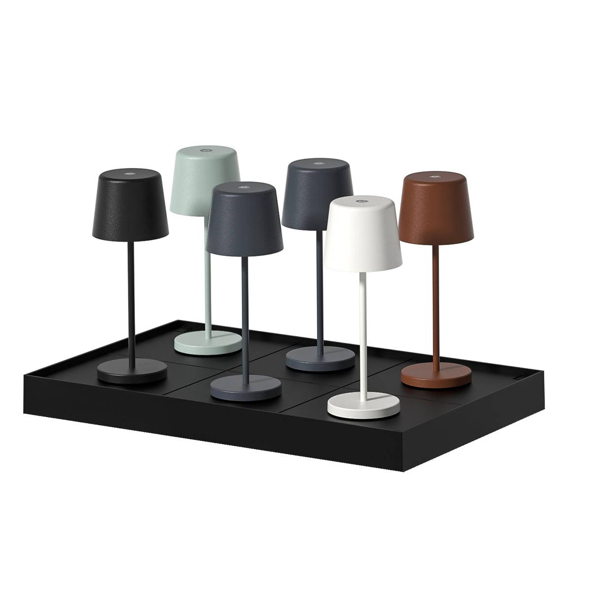 Lumisky - Base de chargement induction KELLY PLATE pour 6 lampes KELLY, SOPHIA, RUBY - Imagen 6