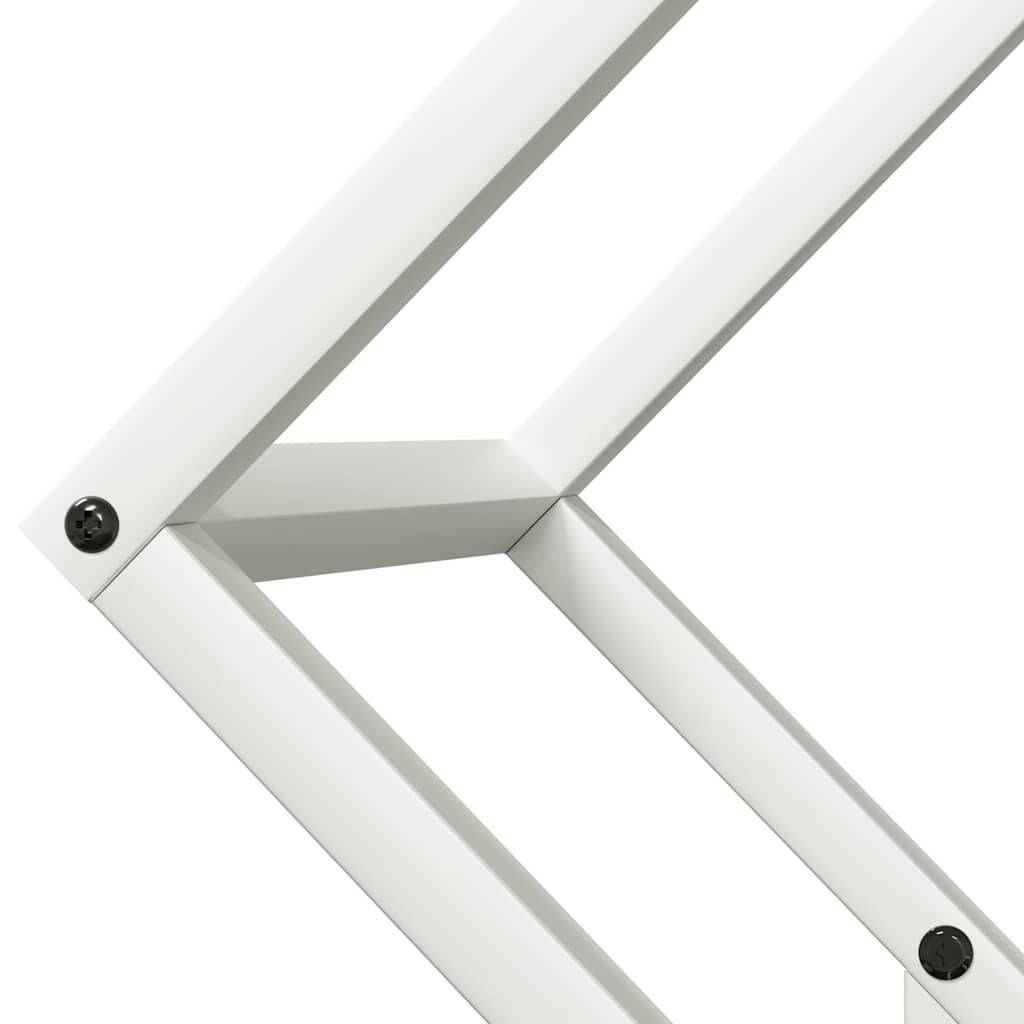 Porte-bûches design en acier pour cheminée intérieur Blanc 50x25x50 cm – ComfortXL Outdoor Living - Image 7
