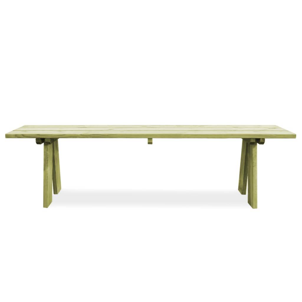 Vidaxl - Banc de jardin 170 cm Bois de pin imprégné vidaXL 45147 - Imagen 8