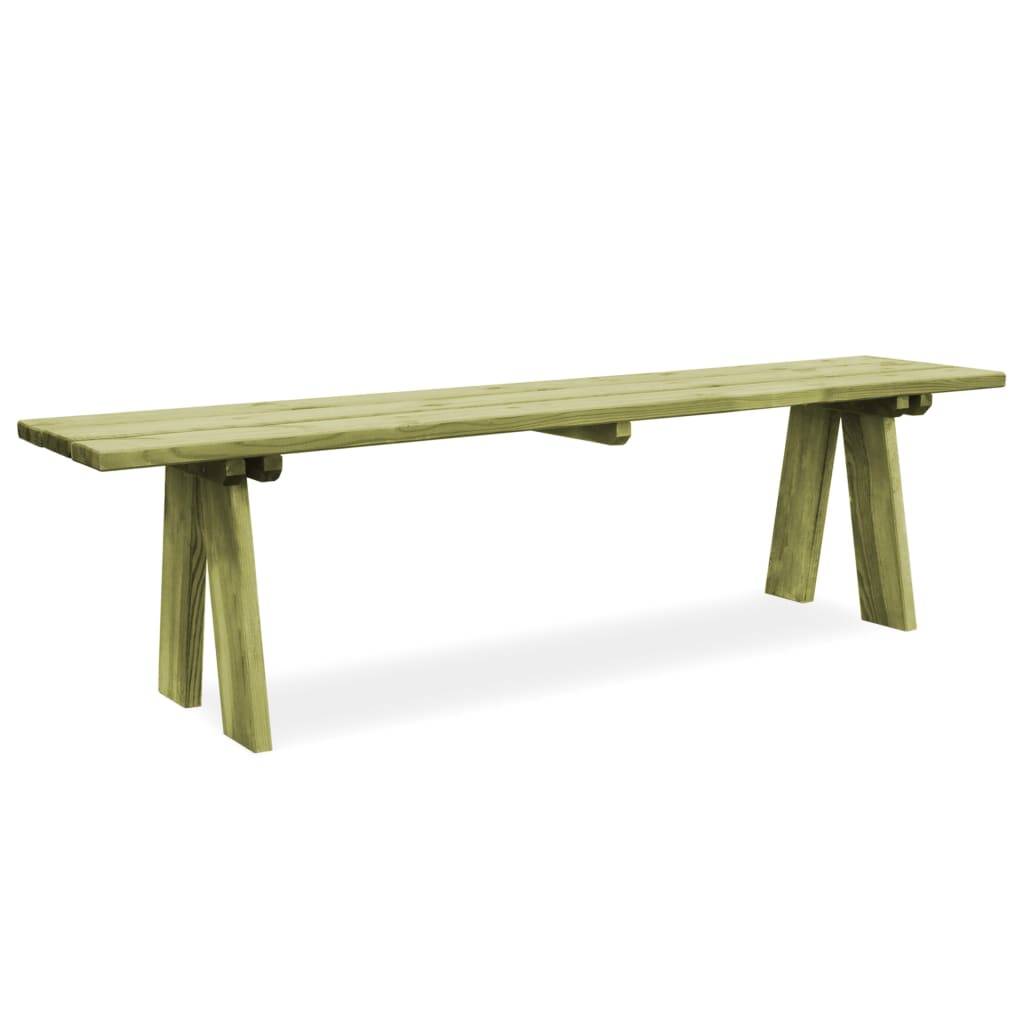 Vidaxl - Banc de jardin 170 cm Bois de pin imprégné vidaXL 45147 - Imagen 1