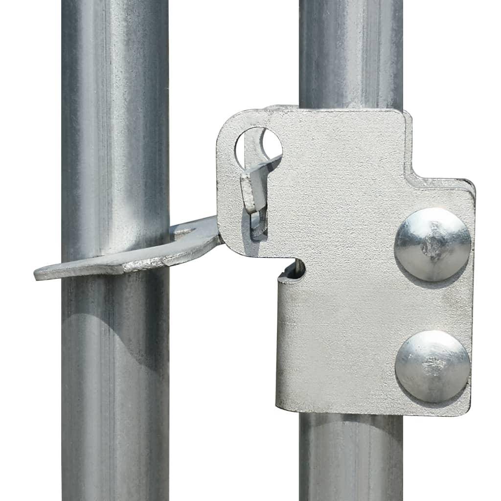 Helloshop26 - Cage extérieure pour poulets 2 x 2 x 1,92 m acier galvanisé - Imagen 5