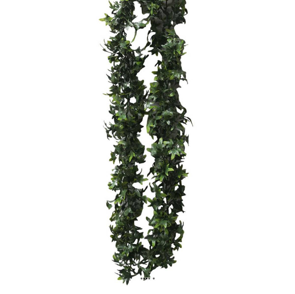 Artificielles - Guirlande de lierre artificiel L 260 cm plastique petites feuilles D 12 cm - Imagen 3