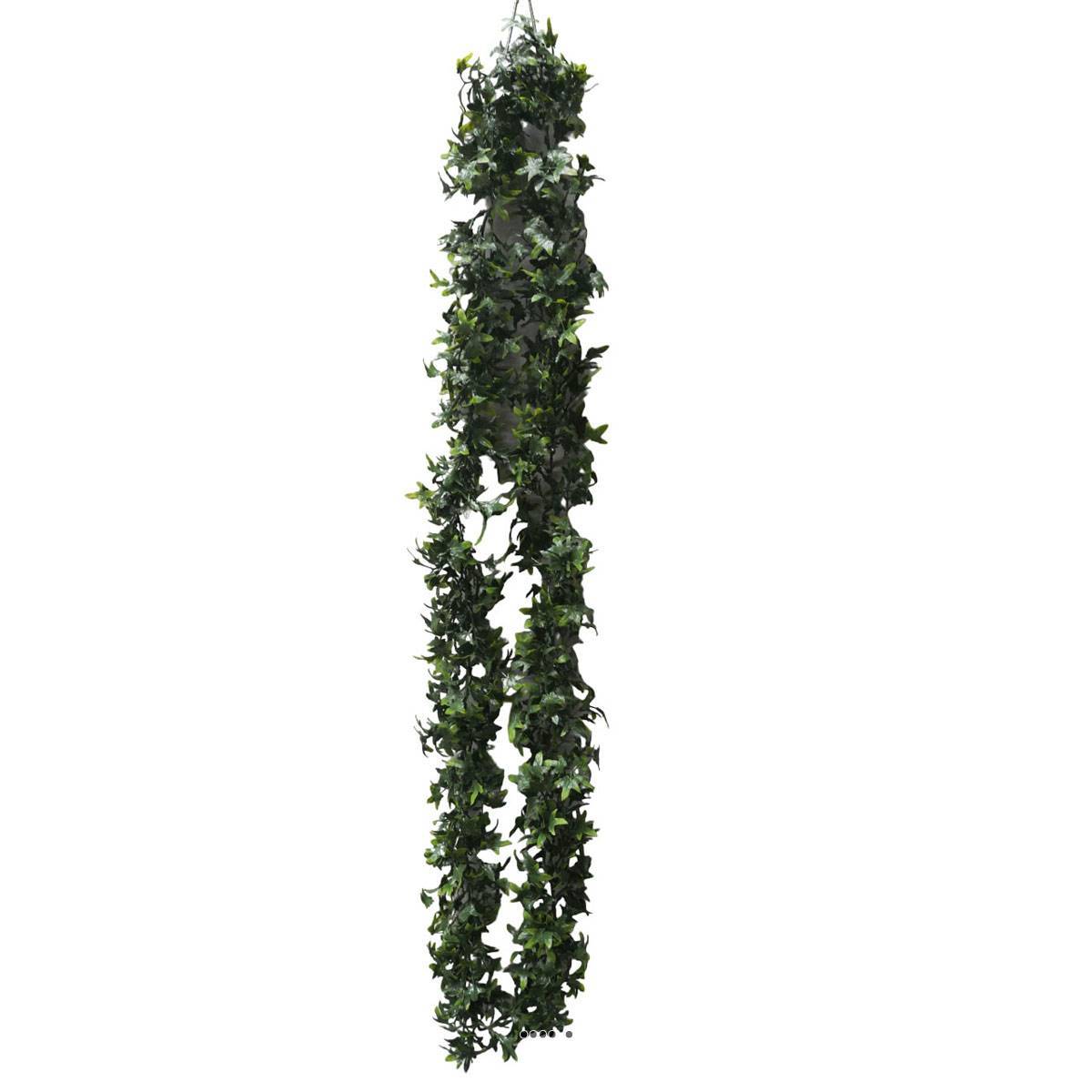 Artificielles - Guirlande de lierre artificiel L 260 cm plastique petites feuilles D 12 cm - Imagen 1
