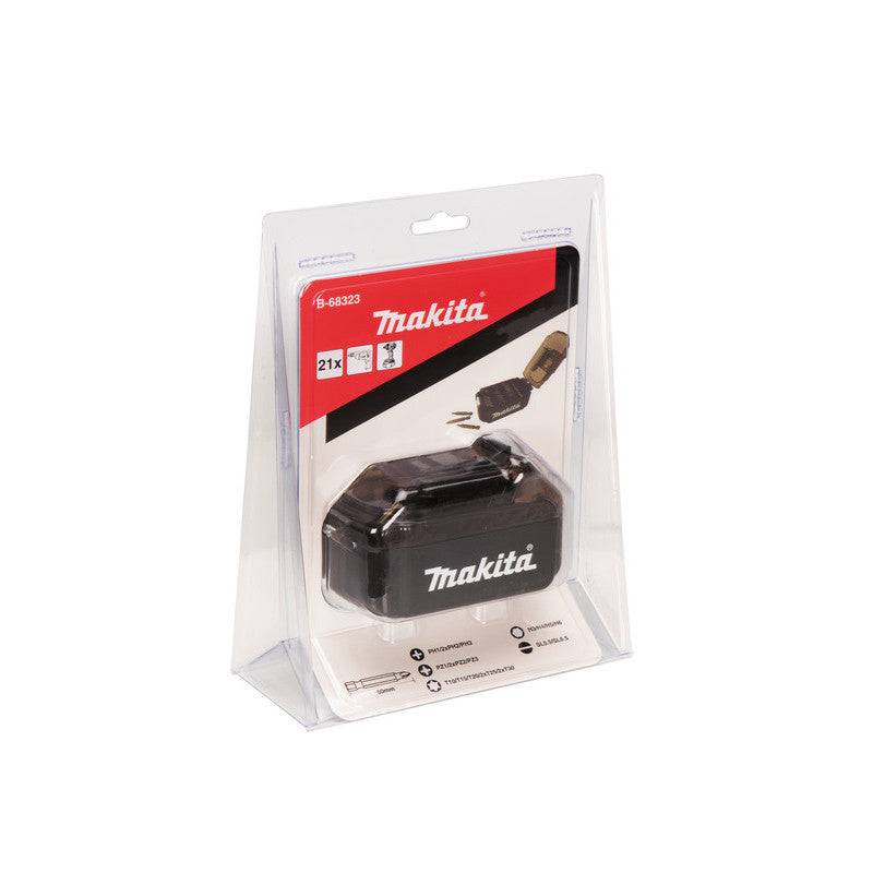 Makita - Coffret de 21 embouts de vissage MAKITA B-68323 sous forme de batterie LXT Makita - Imagen 3