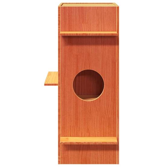 Chatiere bois marron 43 x 43 x 90 cm - Prolenta premium p382.2 - Image 3