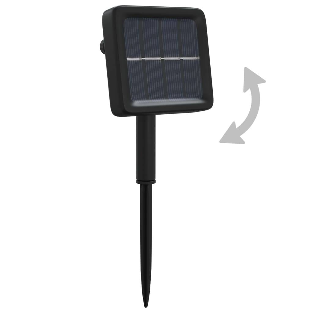 Lampe d'extérieur - Lampe de jardins solaires 5 pcs 5x200 LED Multicolore Intérieur - Image 9