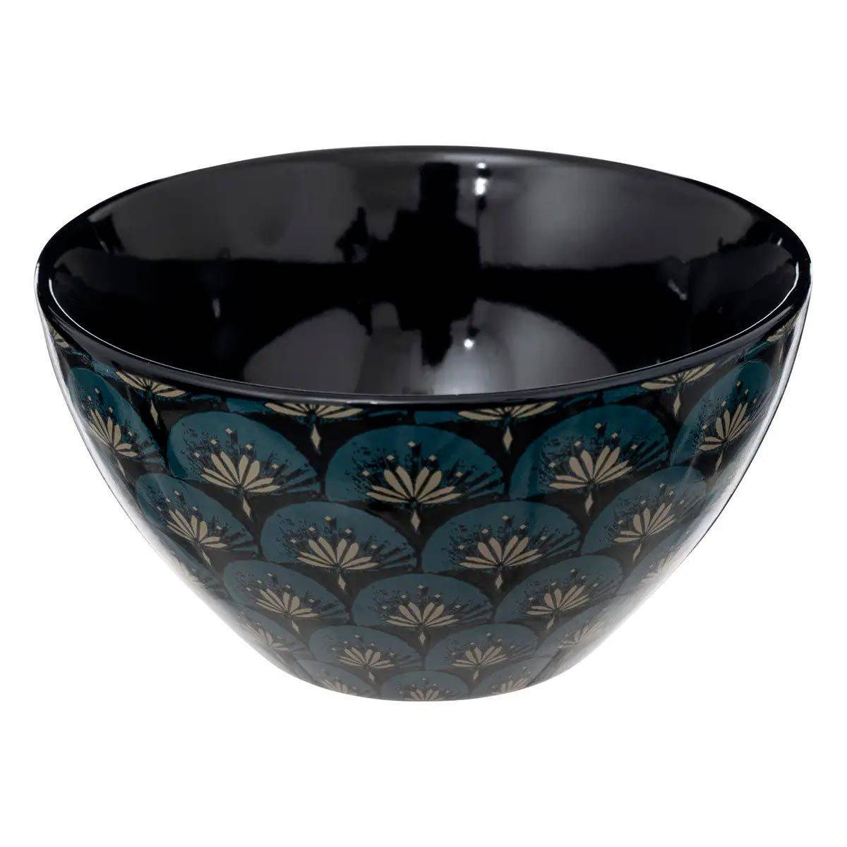 Lot de 6 Bols "Jiling" 46cl Bleu Indigo - Image 2