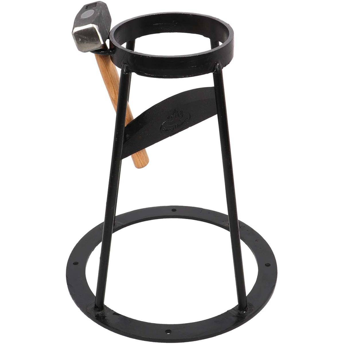 Esschert Design - Set fendeuse à bois  support et maillet 38 x 46 cm
