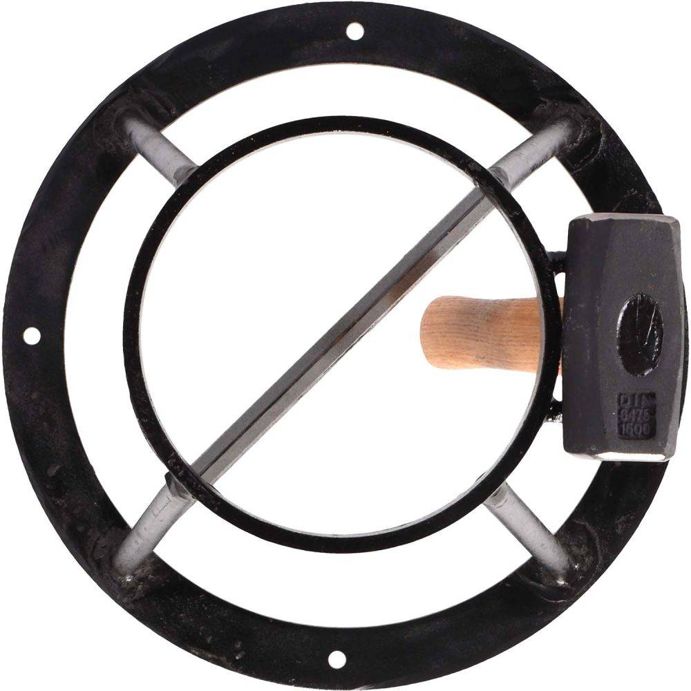Esschert Design - Set fendeuse à bois  support et maillet 38 x 46 cm - Image 4