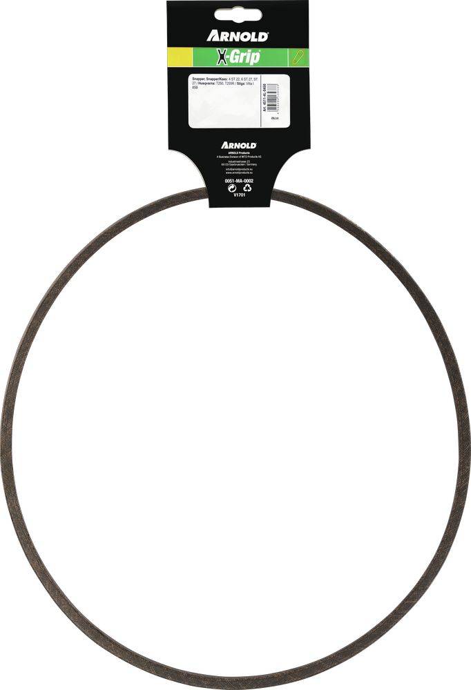 Arnold - Courroie trapézoïdale X-Grip V de type 4L450 Arnold - Imagen 4