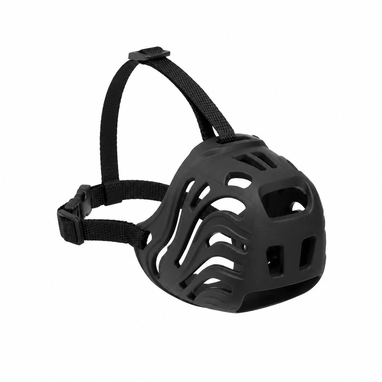 Muscara pour chien réglable en silicone respirant anti morsure anti aboiement - Image 1