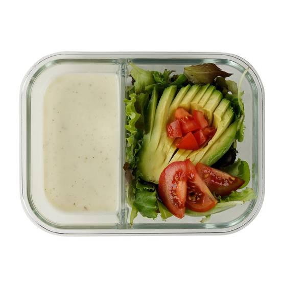 Lot de 2 boîtes à repas en verre avec deux compartiments 1000 ml Fackelmann Move - Image 4